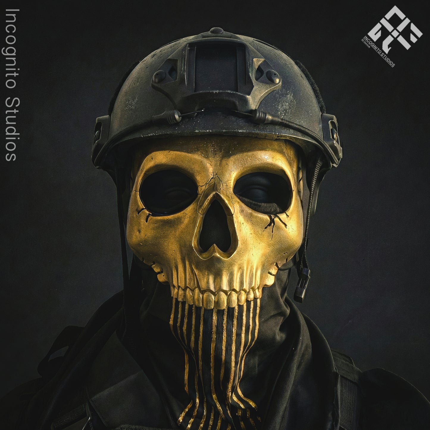 Gold Nightwar Mask