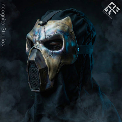 Metal Phantom Iridescent Gas Mask