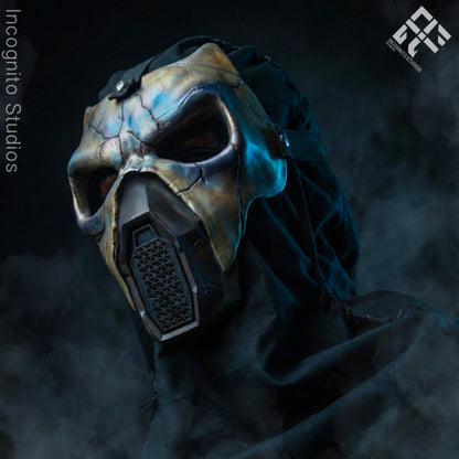 Metal Phantom Iridescent Gas Mask