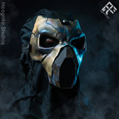Metal Phantom Iridescent Gas Mask