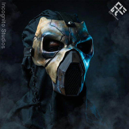 Metal Phantom Iridescent Gas Mask