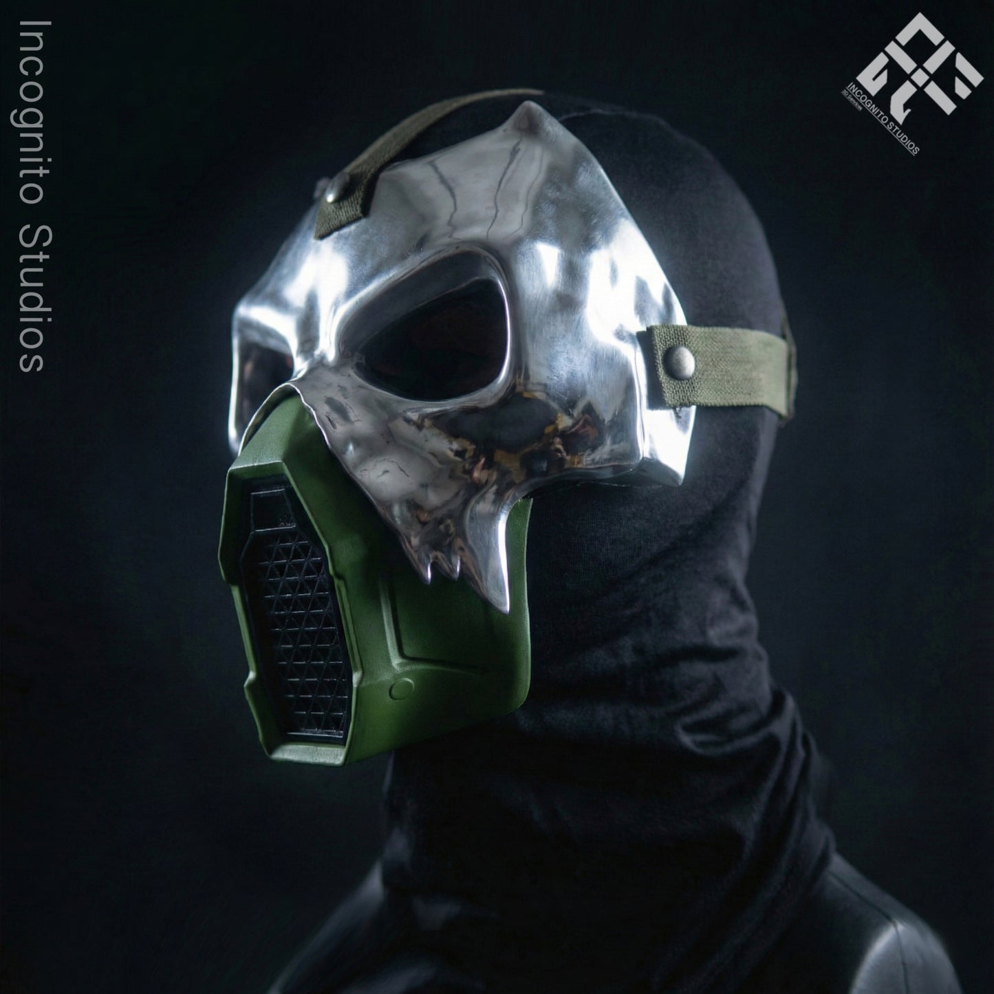Metal Phantom Gas Mask