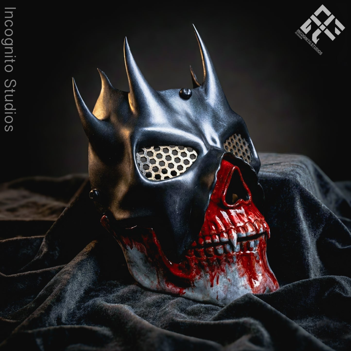 Metal Phantom Cursed Articulated Mask