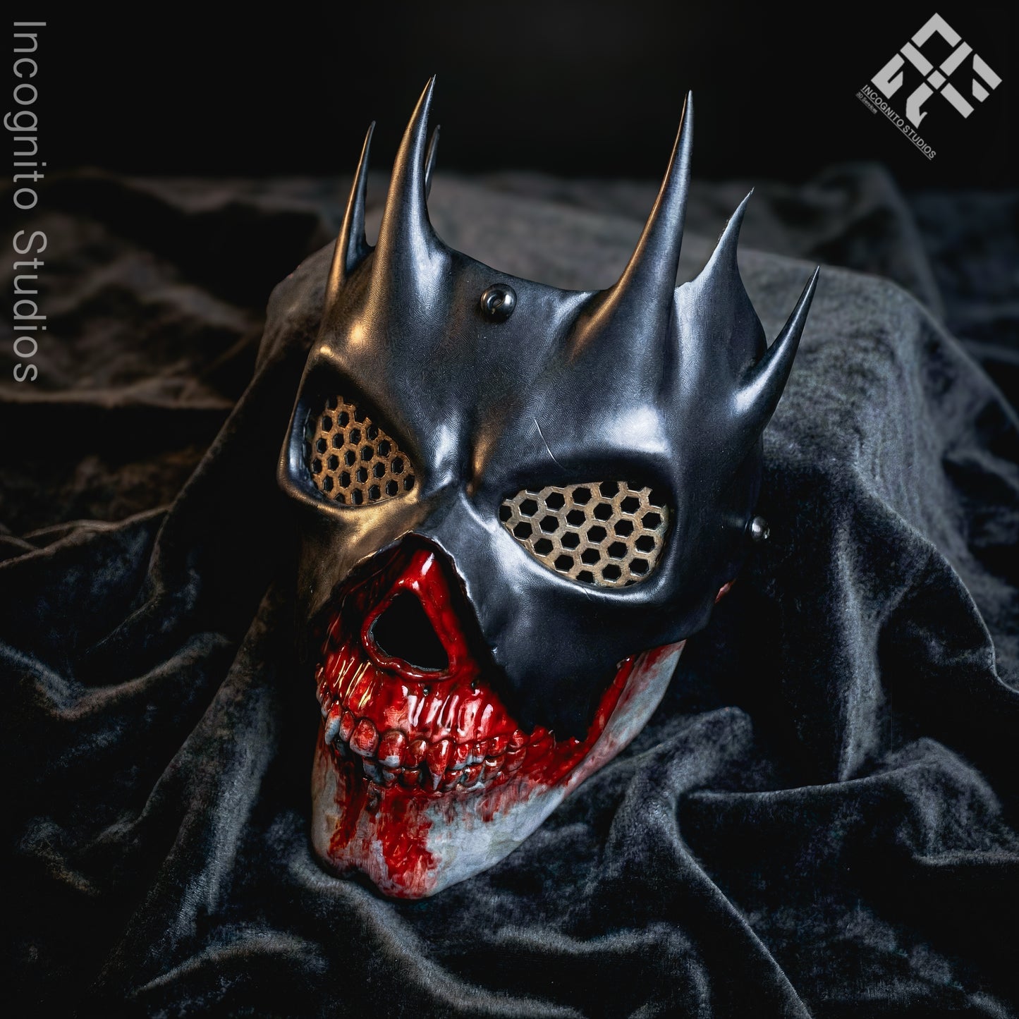 Metal Phantom Cursed Articulated Mask