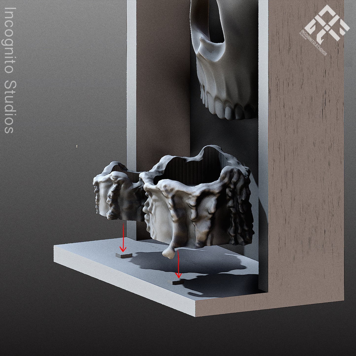 Lights Out Booknook (E) (Commercial STL File)