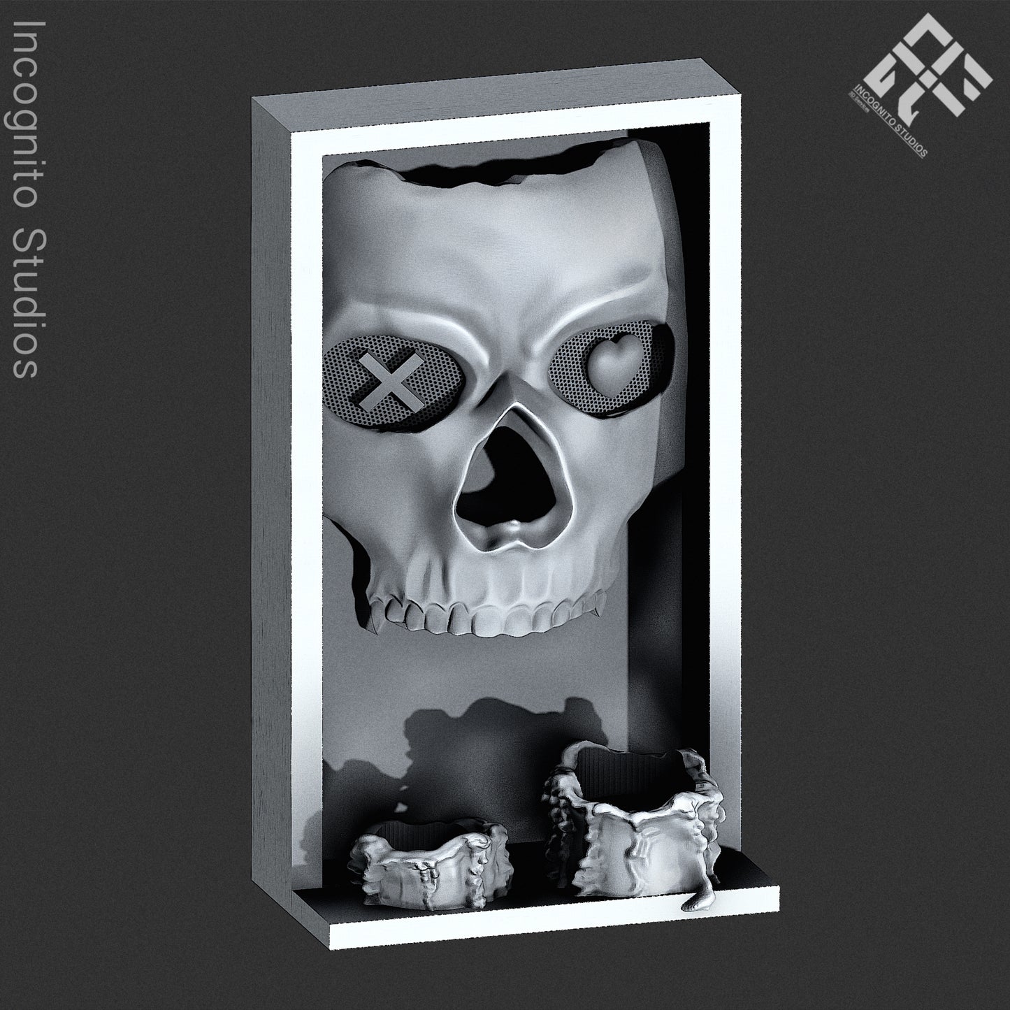 Lights Out Booknook (E) (Commercial STL File)