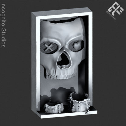 Lights Out Booknook (E) (Commercial STL File)