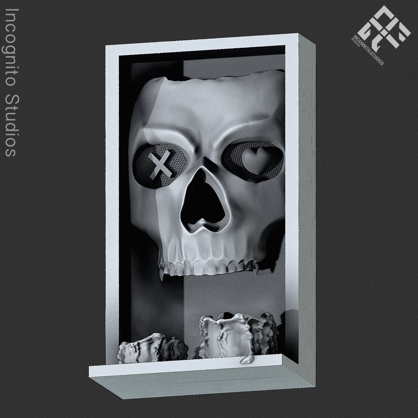 Lights Out Booknook (E) (Commercial STL File)