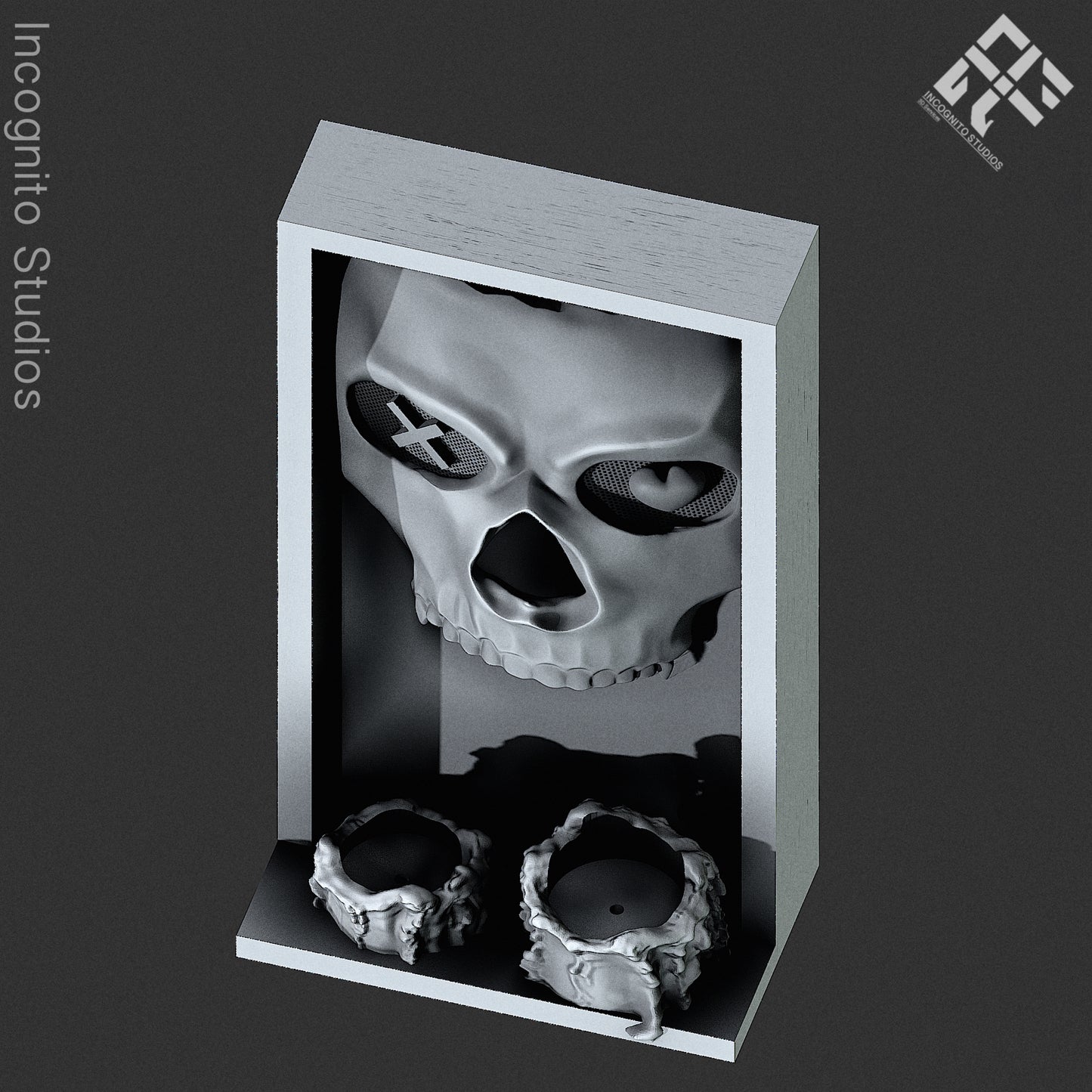 Lights Out Booknook (E) (Commercial STL File)