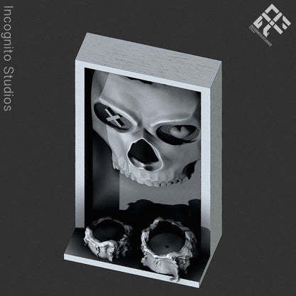Lights Out Booknook (E) (Commercial STL File)