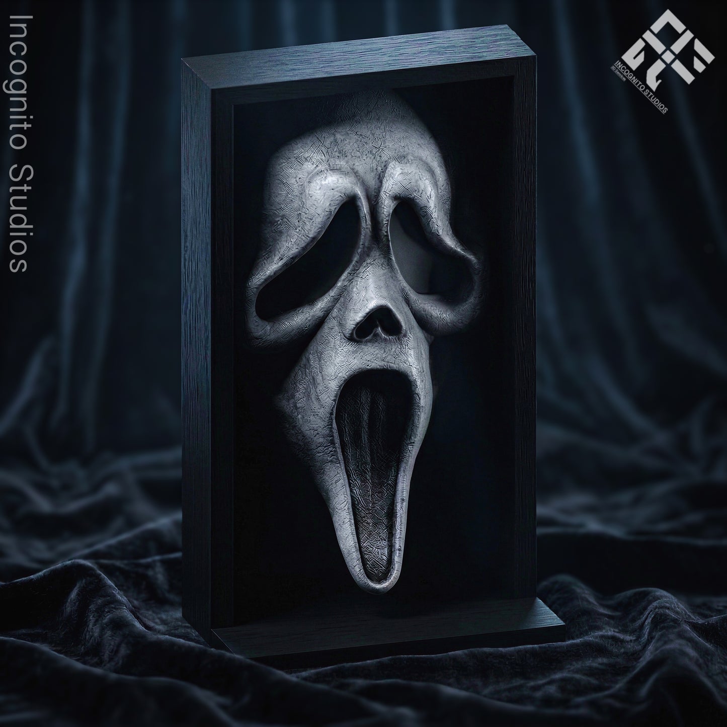 Scream Book Nook (B) (Commercial STL File)