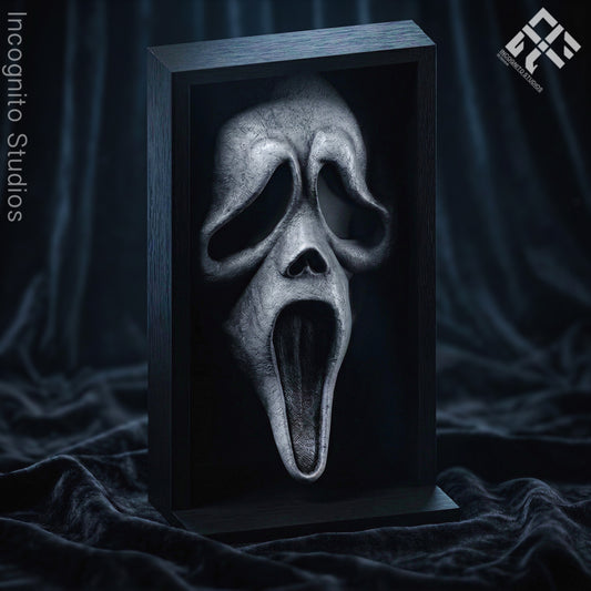 Scream Book Nook (B) (STL File)
