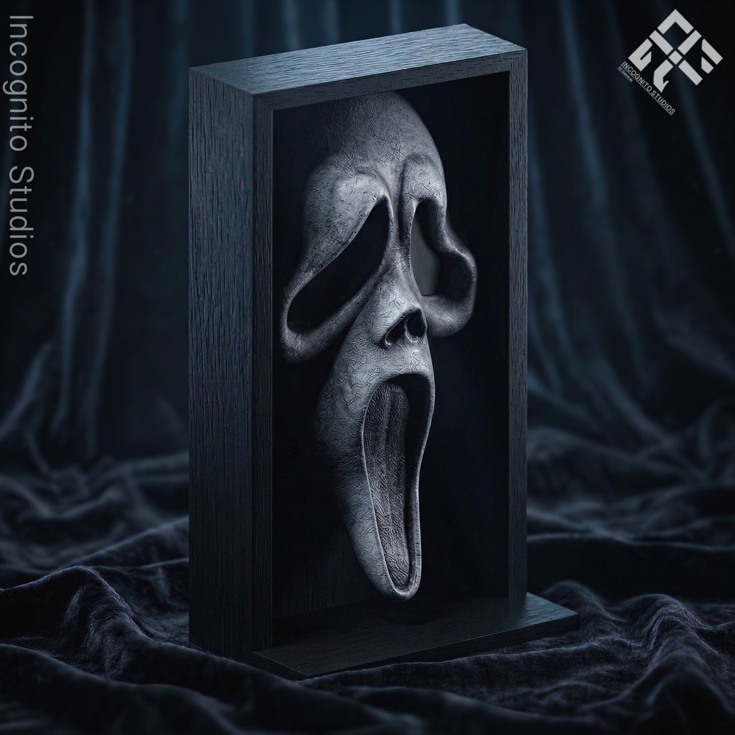 Scream Book Nook (B) (STL File)