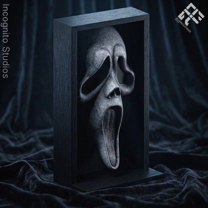 Scream Book Nook (B) (STL File)