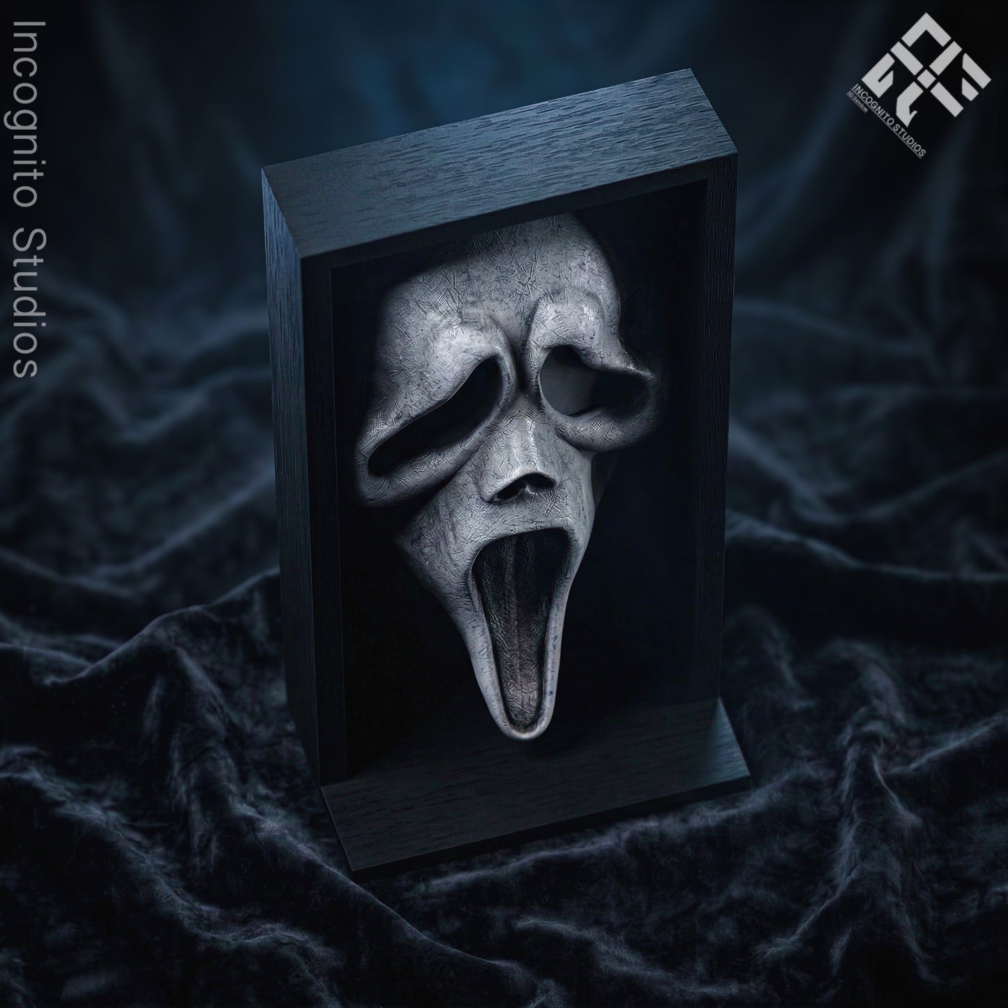 Scream Book Nook (B) (STL File)