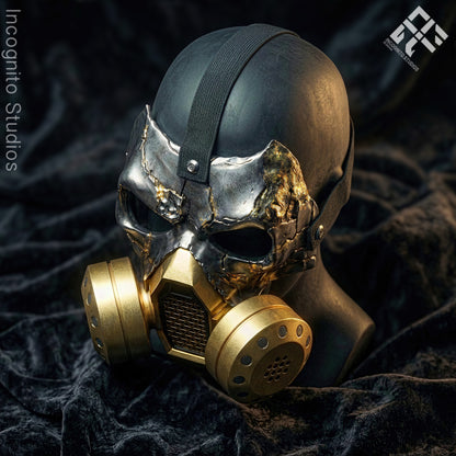 Metal Phantom Blackcell Gas Mask