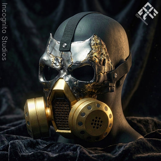 Metal Phantom Blackcell Gas Mask