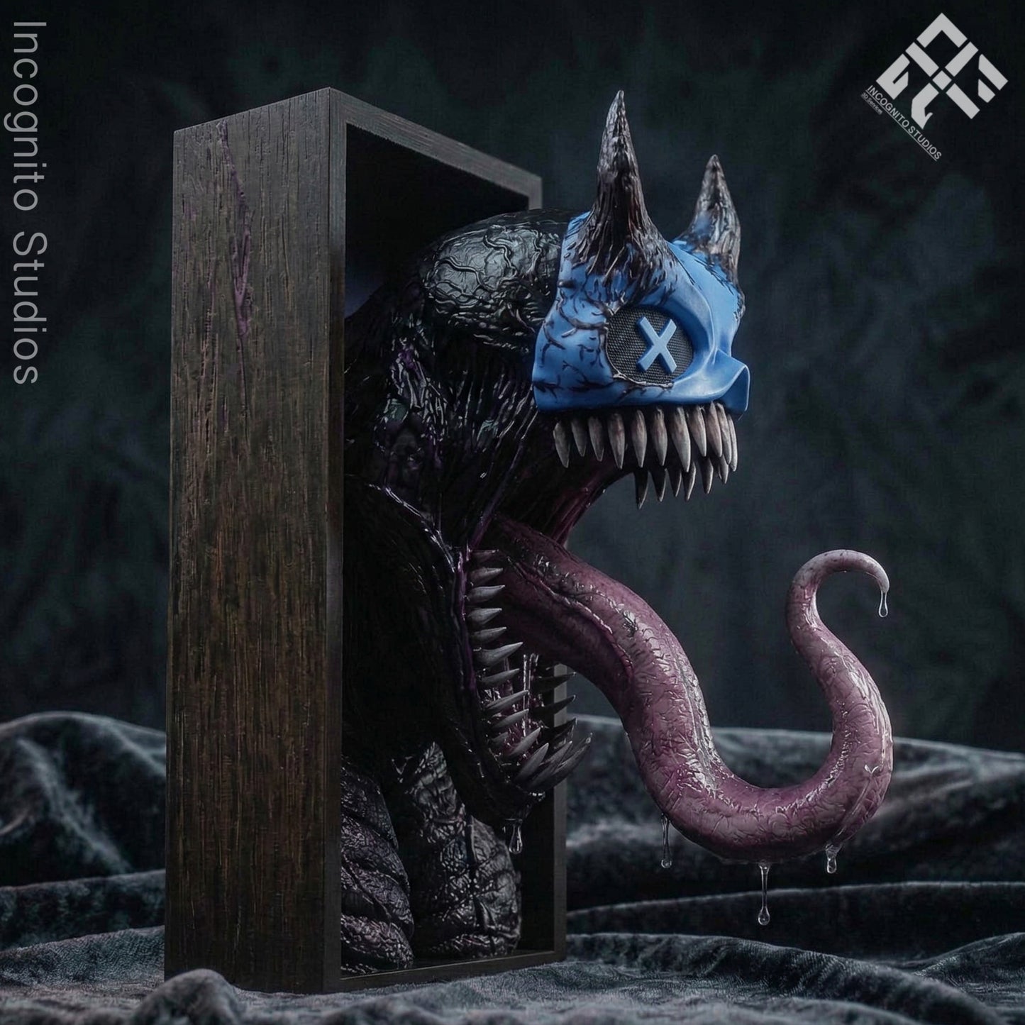 Lights Out Venom Book Nook (STL File)