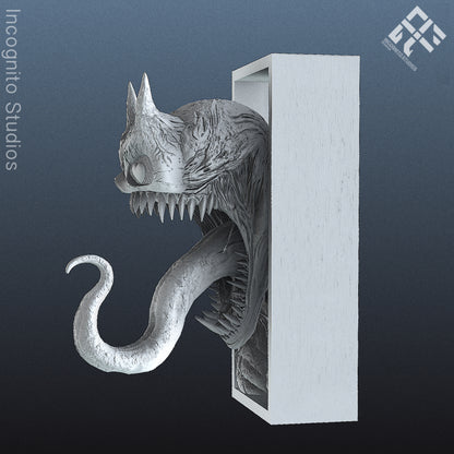 Lights Out Venom Book Nook (STL File)
