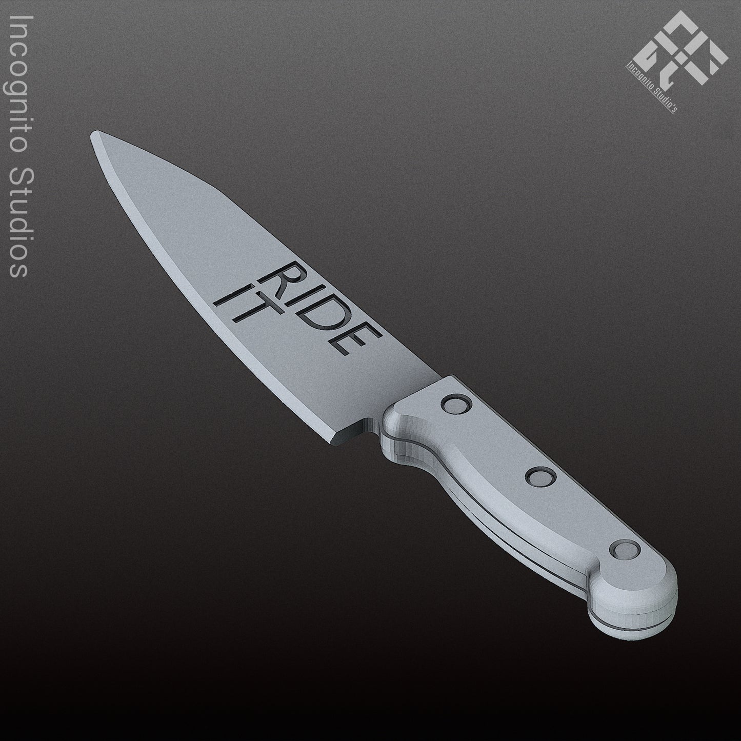 Lights Out Josh's Knife (STL File Commercial Use)