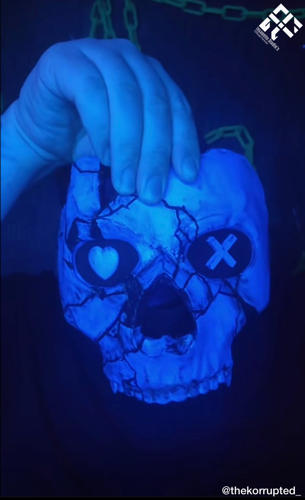 Lights Out BookTok Custom Mask (SHATTERED EDITION)