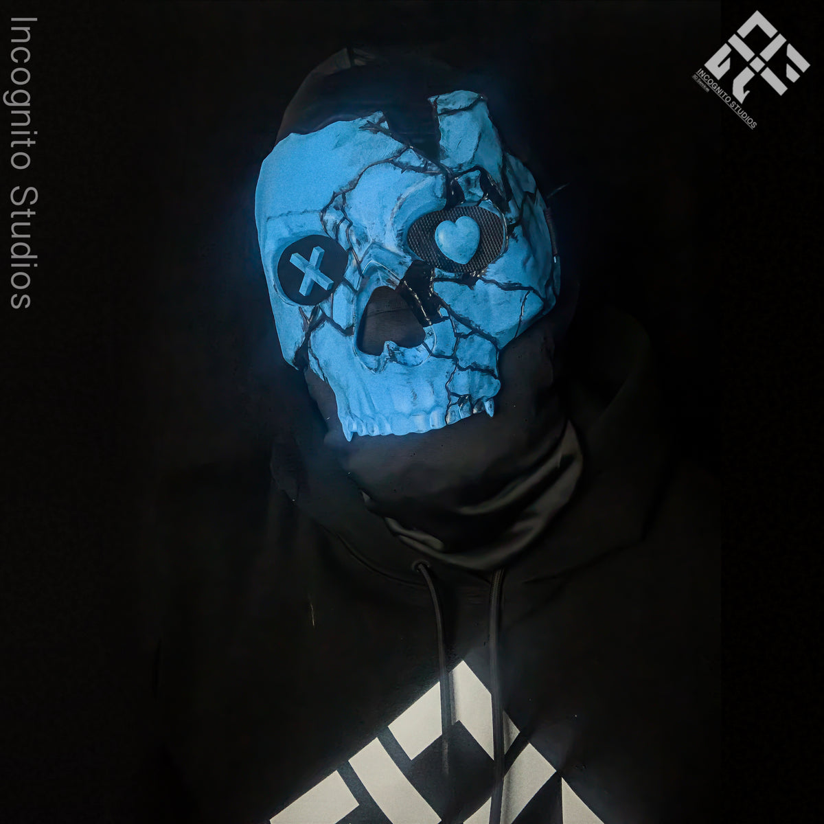 Lights Out Shattered Skull Mask (DIY Kit)