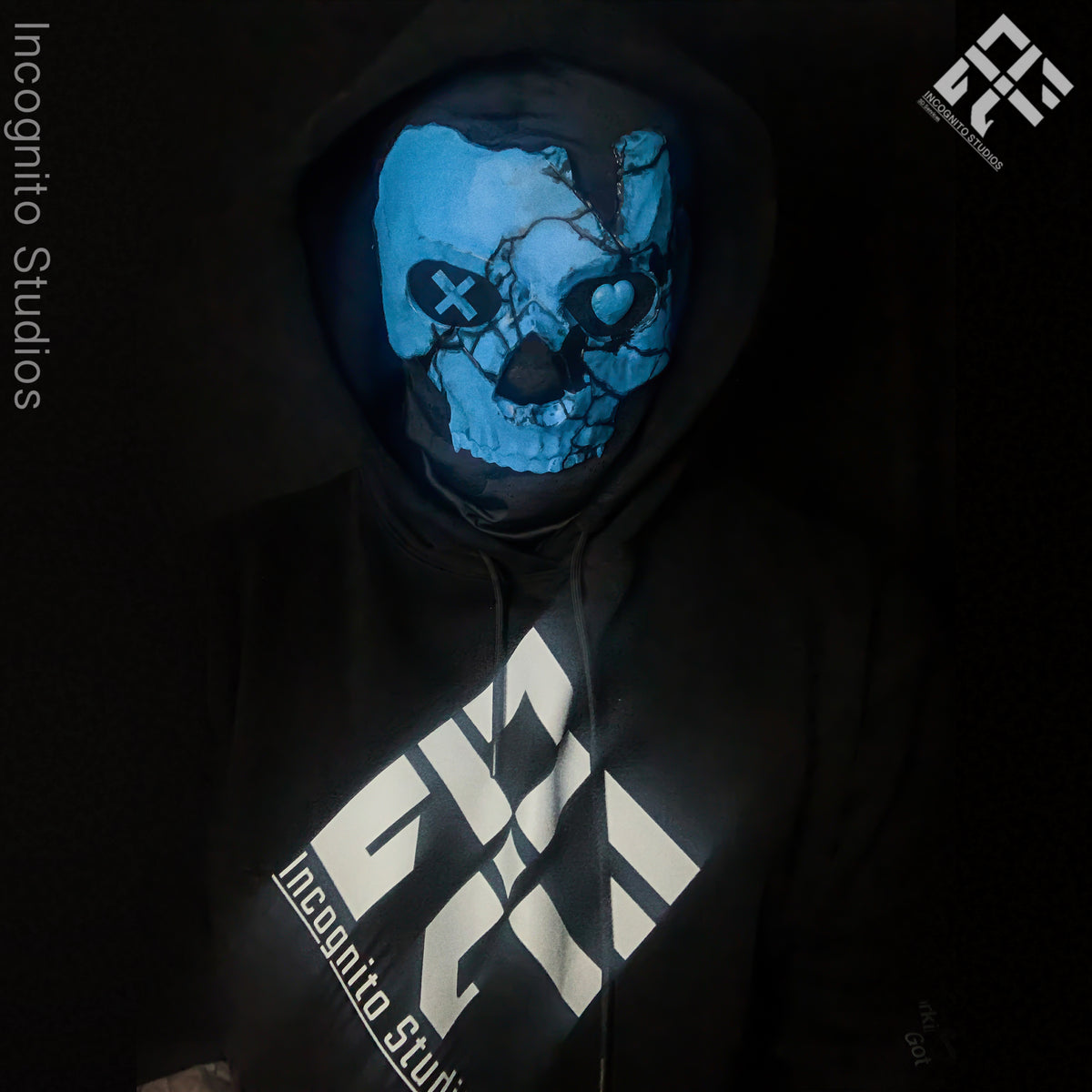 Lights Out Shattered Skull Mask (DIY Kit)