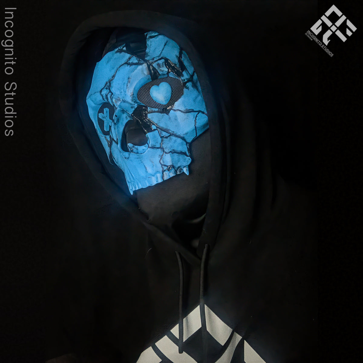 Lights Out Shattered Skull Mask (DIY Kit)