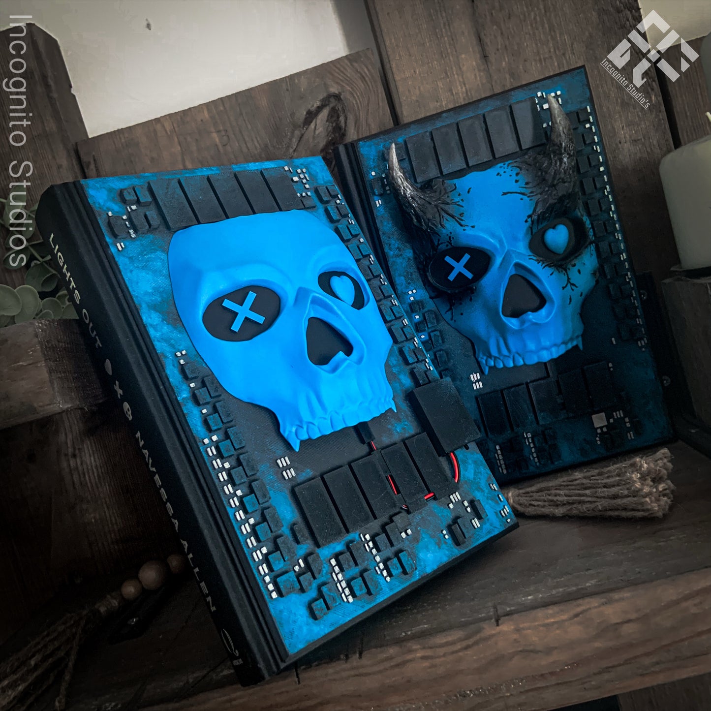 Lights Out By Navessa Allen Trojan Custom Hardcover