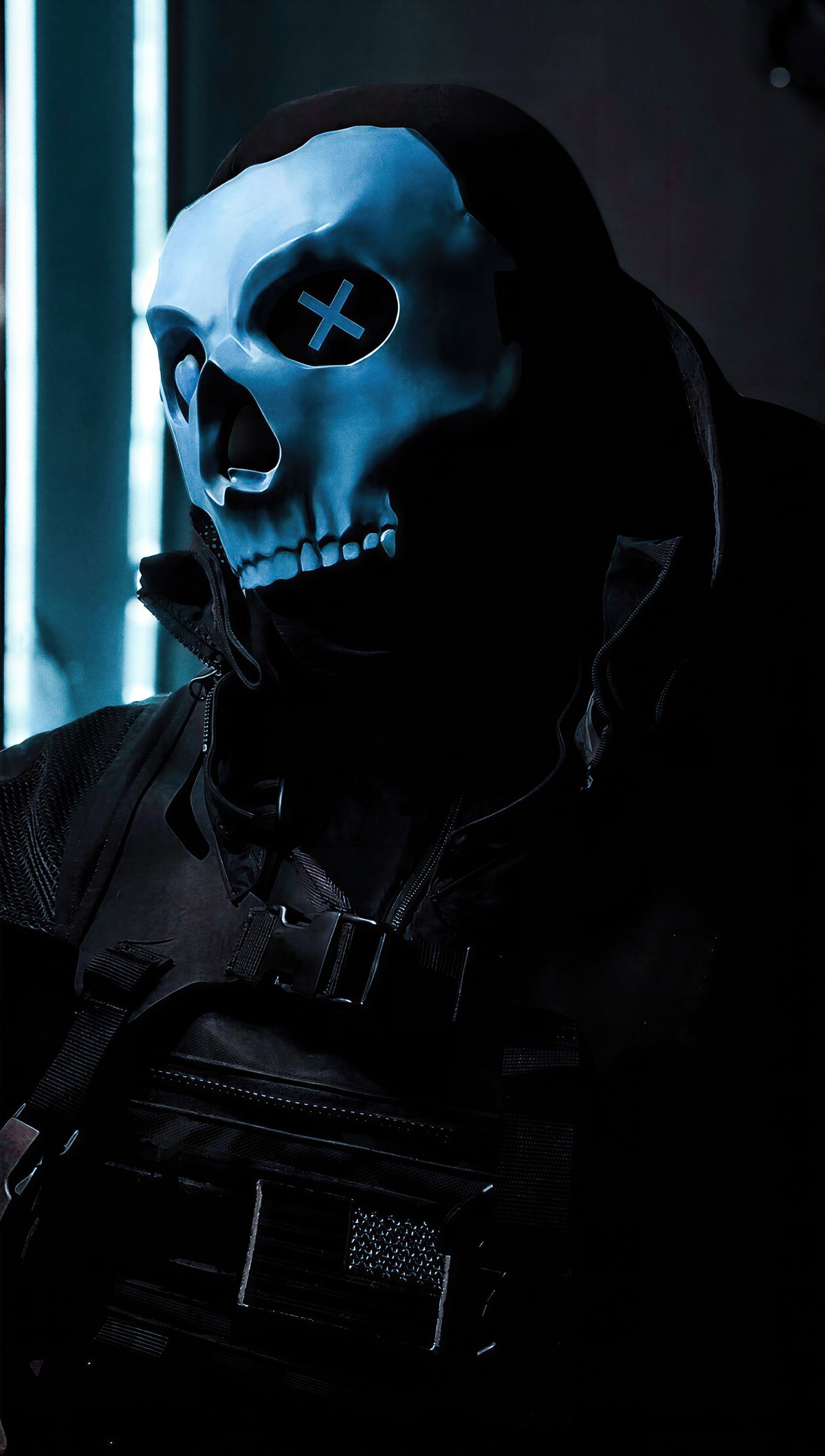 Lights Out Skull Mask DIY Kit