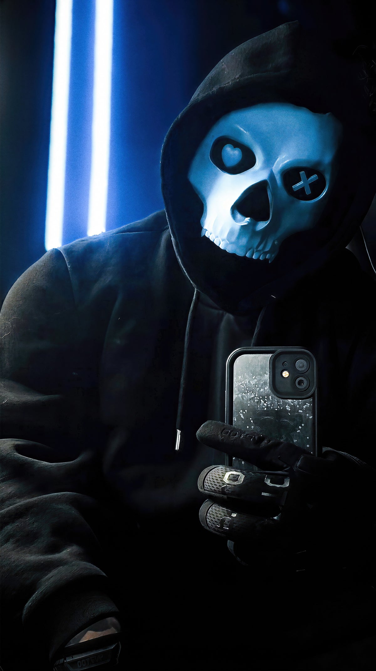 Lights Out Skull Mask DIY Kit