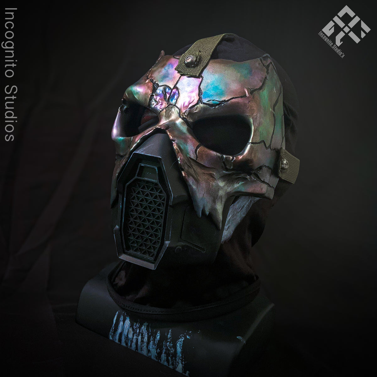 Metal Phantom Iridescent Gas Mask