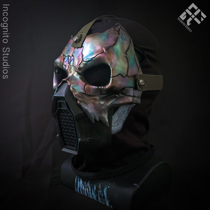 Metal Phantom Iridescent Gas Mask