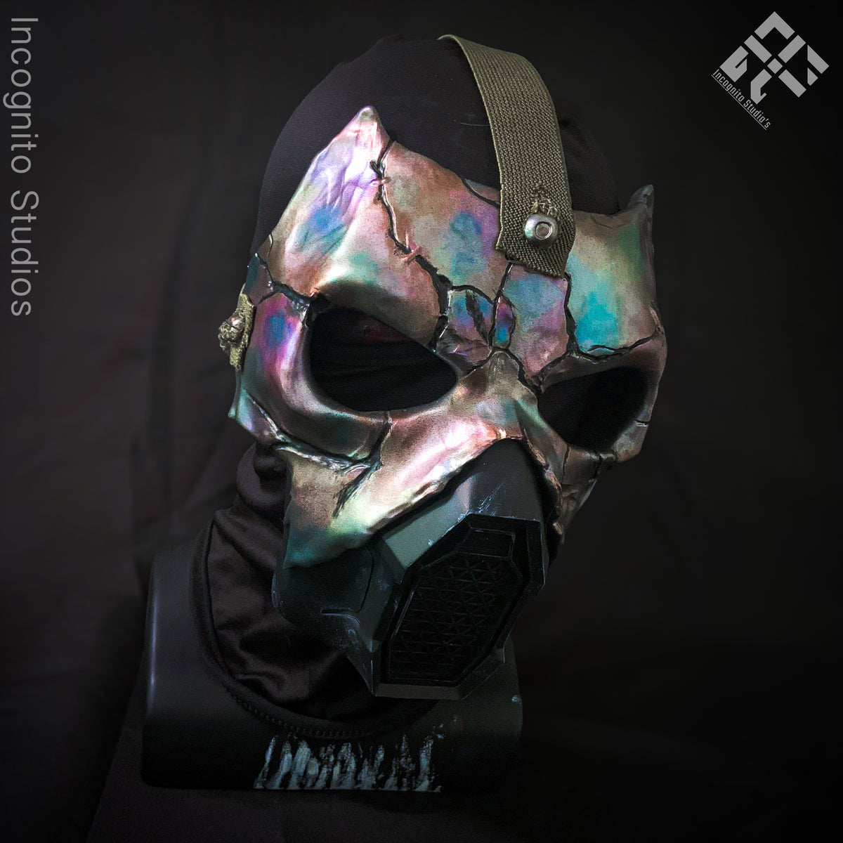 Metal Phantom Iridescent Gas Mask