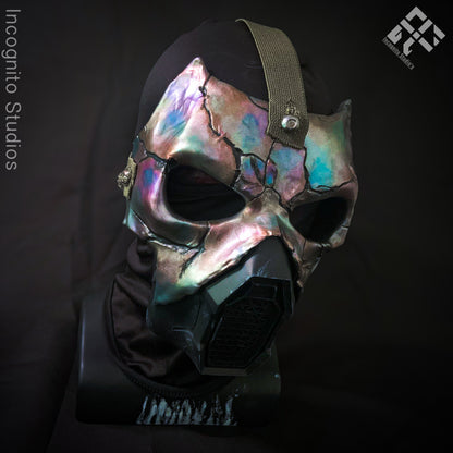 Metal Phantom Iridescent Gas Mask