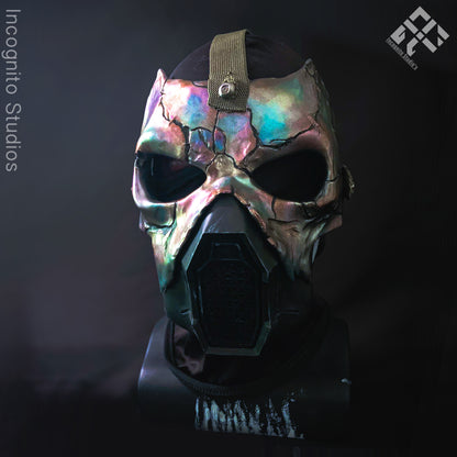 Metal Phantom Iridescent Gas Mask