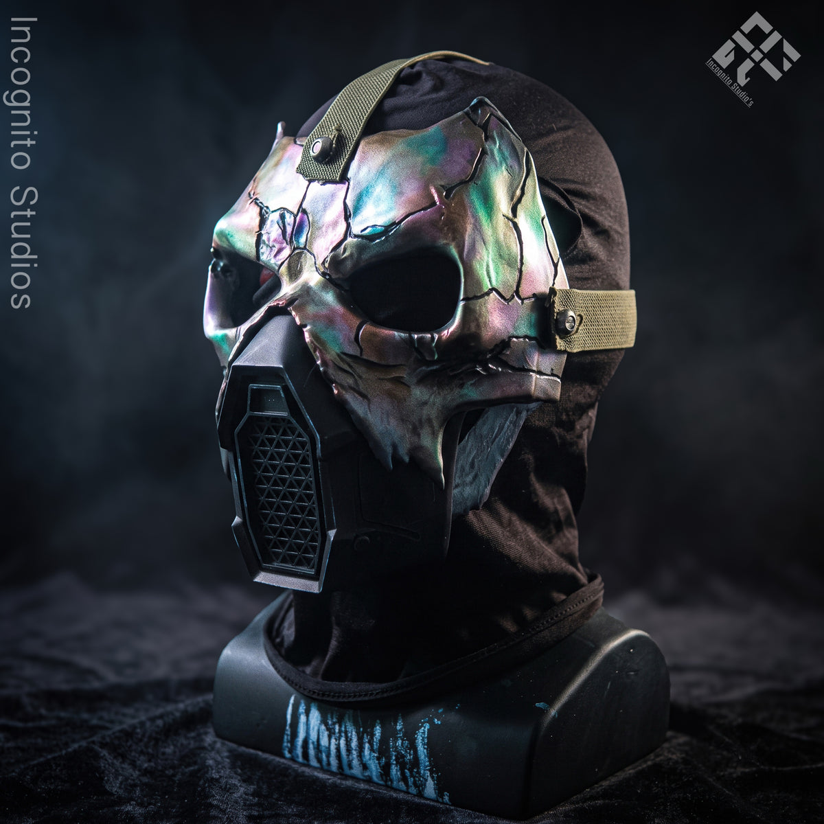 Metal Phantom Iridescent Gas Mask