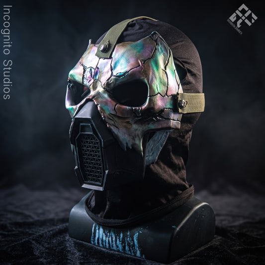 Metal Phantom Iridescent Gas Mask