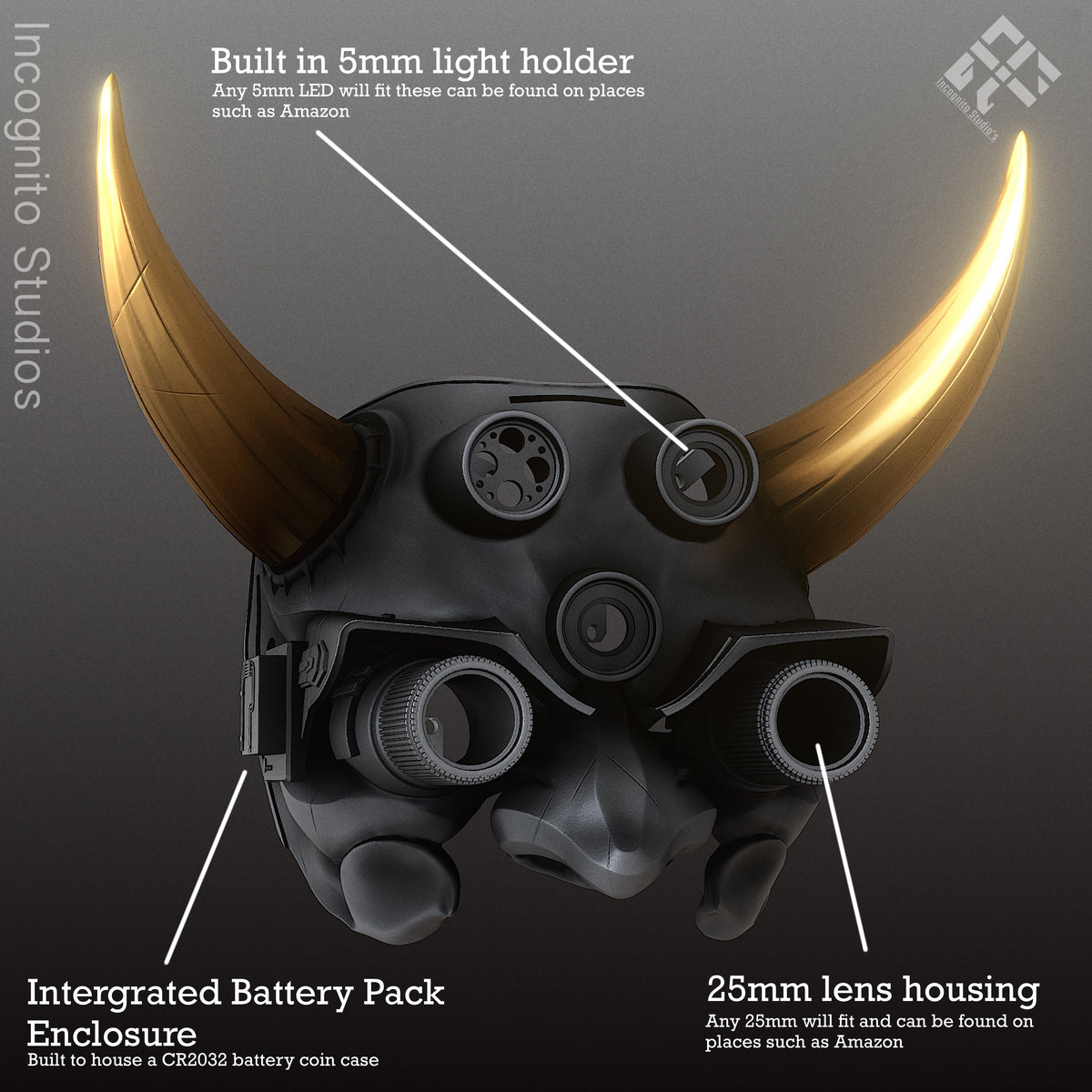 Warden ONI Mask (STL)