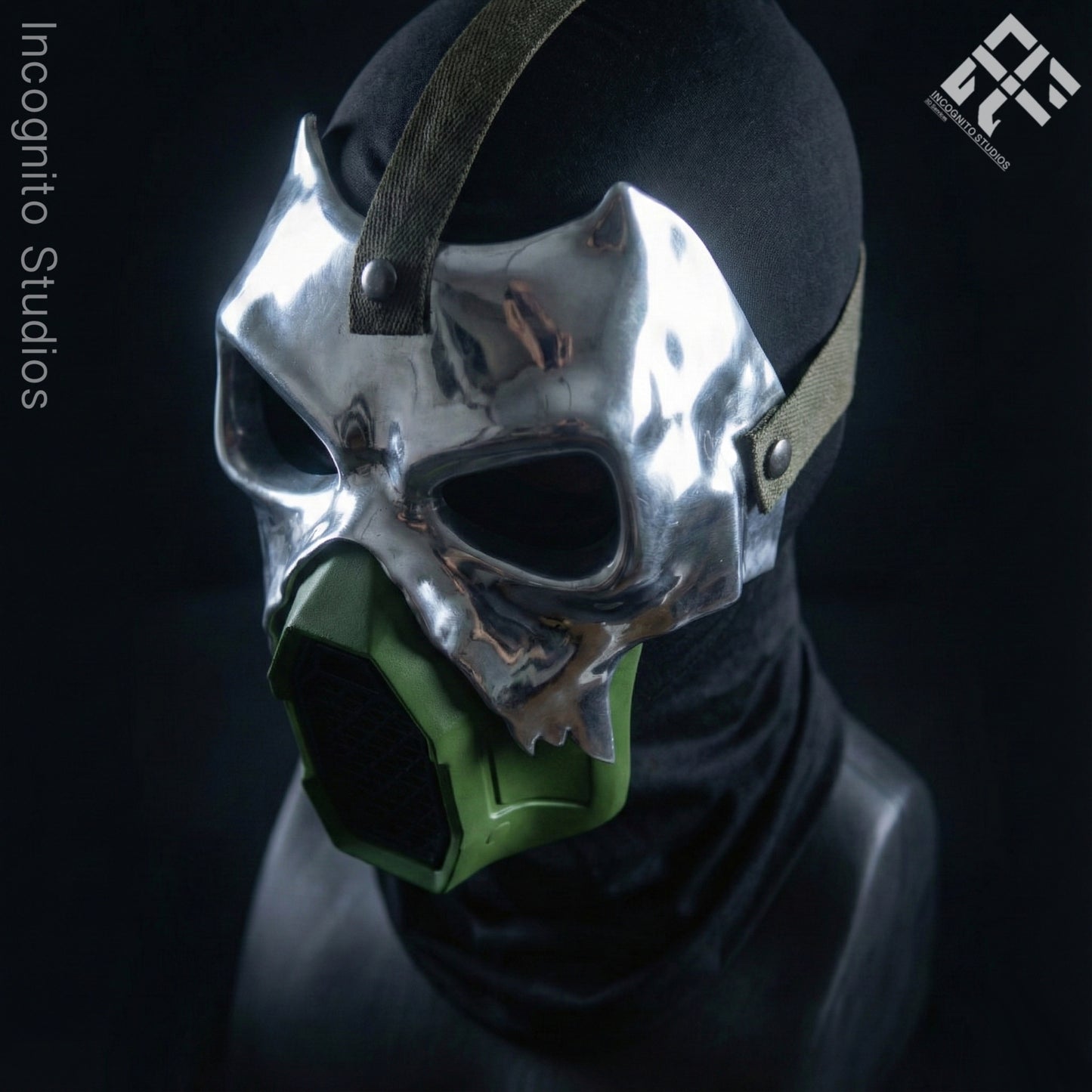 Metal Phantom Gas Mask