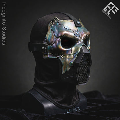 Metal Phantom Iridescent Gas Mask