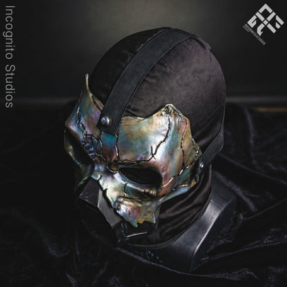 Metal Phantom Iridescent Gas Mask