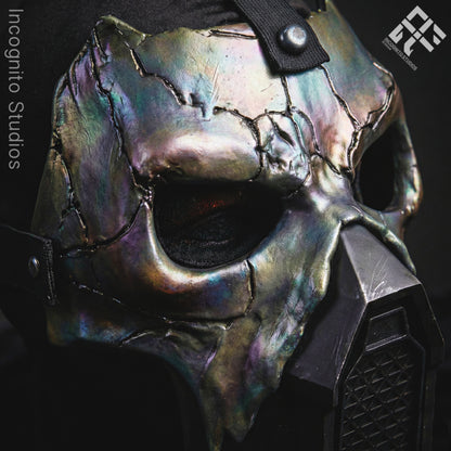 Metal Phantom Iridescent Gas Mask