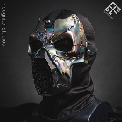 Metal Phantom Iridescent Gas Mask