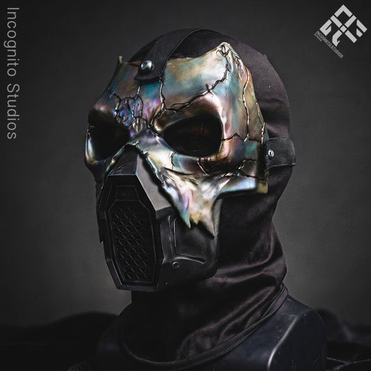Metal Phantom Iridescent Gas Mask