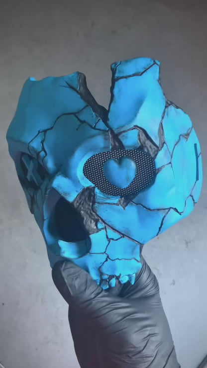 Lights Out Shattered Skull Mask (DIY Kit)