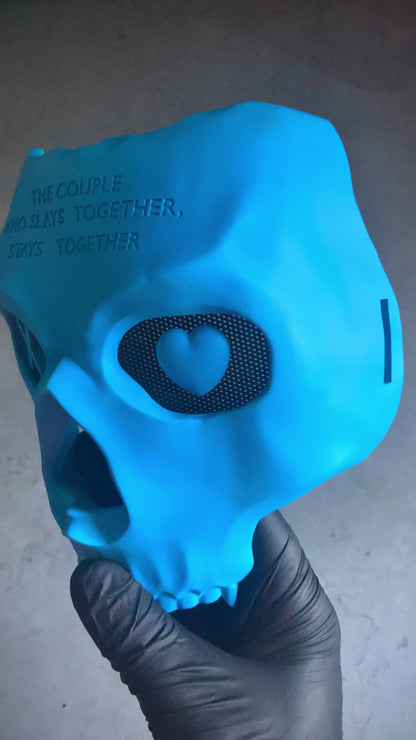 Lights Out BookTok Mask (ENGRAVED EDITION)