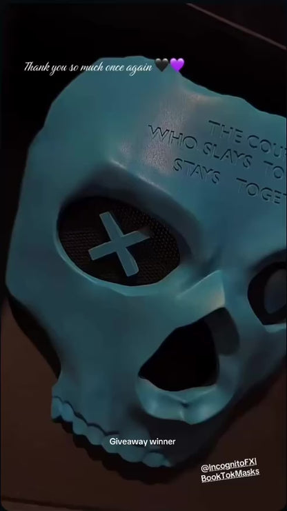 Lights Out BookTok Mask (ENGRAVED EDITION)